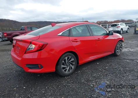 2017 Honda Civic Ex z USA, uszkodzony, nr VIN 2HGFC2F8XHH517048